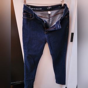 Loft jeans sz 8